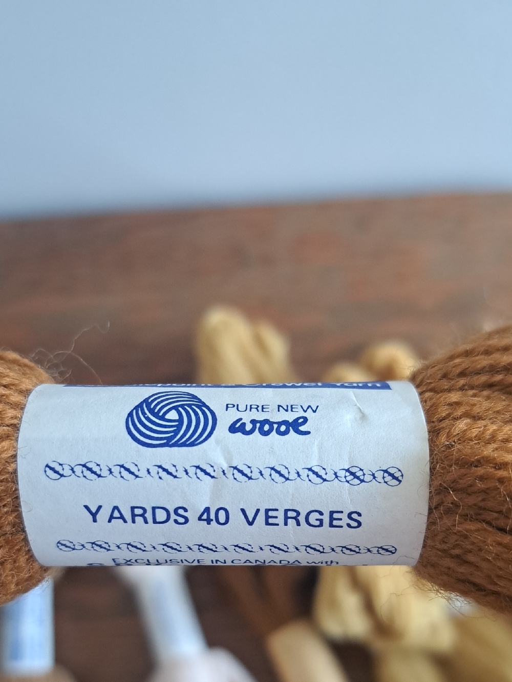 100% Wool Brown Lot, 200g - Picture 5 of 9